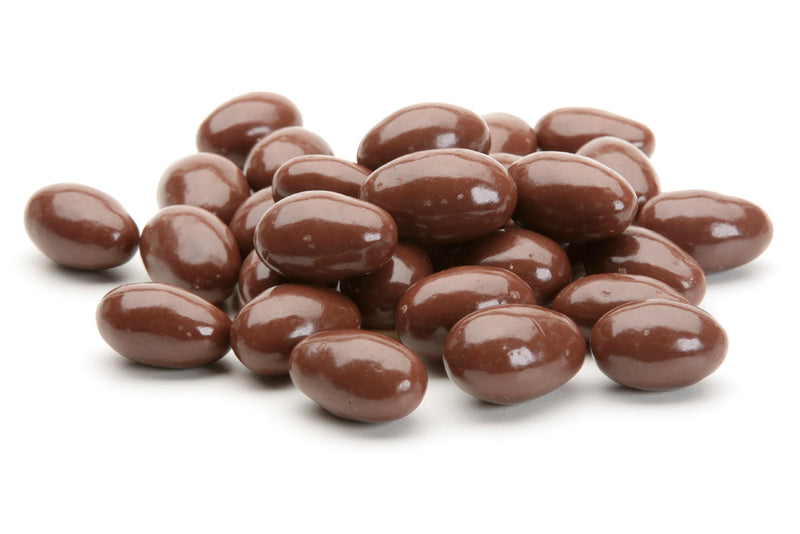 Amandes enrobées de chocolat au lait